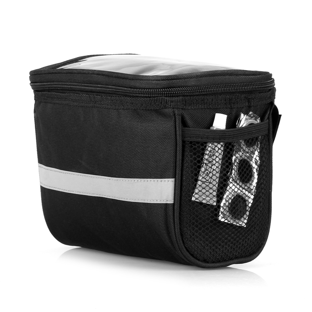 Cycling Bicycle Insulated Front Bag MTB Bike Handlebar Bag Basket Pannier G9Z2